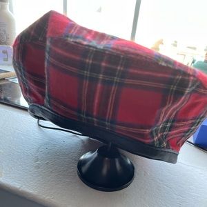Plaid Cotton Beret